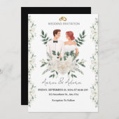 Elegant Wedding Invitation – A Modern Touch for Yo (Devant / Derrière)