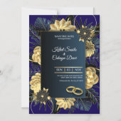 Elegant Wedding Invitation Card (Recto)