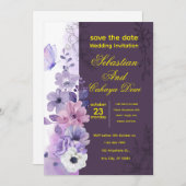 Elegant Wedding Invitation – Classic & Romantic Ce (Devant / Derrière)