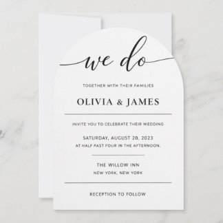 Elegant wedding invitation for you