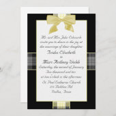 Elegant Wedding Invitation Kaart (Voorkant / Achterkant)
