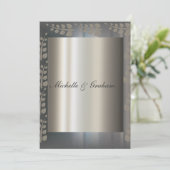 Elegant Wedding Invitation Kaart (Staand voorkant)