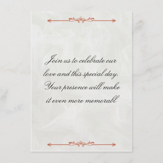 Elegant Wedding Invitation Template (Dos)