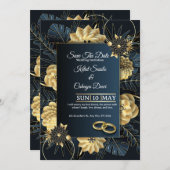 Elegant Wedding Invitation Template (Devant / Derrière)
