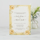 Elegant wedding invitation template, classic (Debout devant)