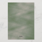 Elegant wedding invitation with ornate floral  (Dos)