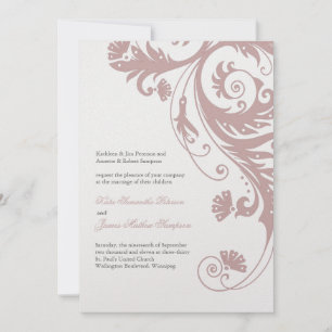 Elegant Wedding Invitations Kaart