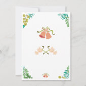 Elegant Wedding Invitations Kaart (Achterkant)