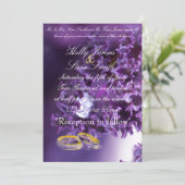 Elegant Wedding Invitations Kaart (Staand voorkant)