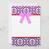 Elegant Wedding Invitations Kaart (Achterkant)