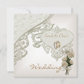 Elegant Wedding Invites Kaart (Voorkant)