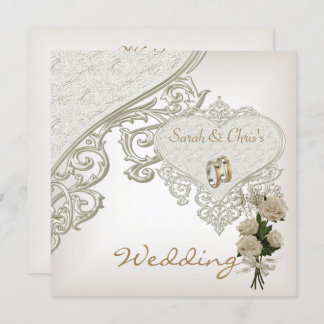 Elegant Wedding Invites Kaart