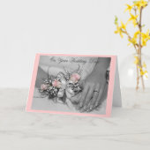 Elegant Wedding Kaart (Gele Bloem)