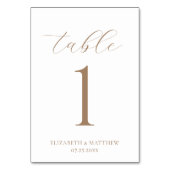 Elegant Wedding Kaart (Achterkant)