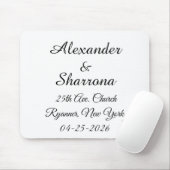 Elegant Wedding Muismat (Met muis)