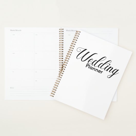 Elegant Wedding Planner (Display)