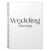 Elegant Wedding Planner Notitieboek (Voorkant)