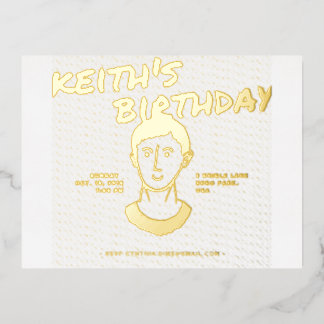 Elegant Wedding RSVP Card – Minimalist Design with Folie Uitnodiging Briefkaart