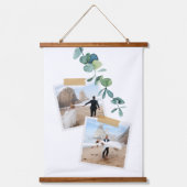 Elegant Wedding Vows Jubileum Gift Hangend Wandkleed (Voorkant 2)