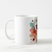 Elégant Weimaraner Aquarelle Art Mug (Gauche)