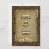 Elegant western paard kaart (Achterkant)