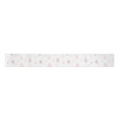 Elegant White Blush Roze kerstboom Lint (Voorkant)