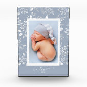 Elegant White Botanicals Fotoblokken (Voorkant)