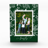 Elegant White Botanicals Fotoblokken (Voorkant)