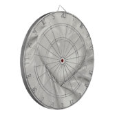 Elegant White Cream Heart Dartboard Dartbord (Voorkant Links)