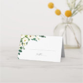 Elegant White Floral Folded Wedding (Voorkant)
