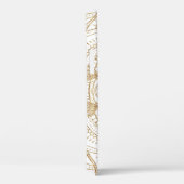 Elegant White & Gold Mandala Handtekening Ontwerp Case-Mate iPhone Case (Achterkant / Rechts)