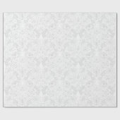 Elegant White Lace Cadeaupapier (Vlak)