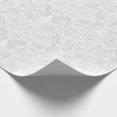 Elegant White Lace Cadeaupapier (Hoek)