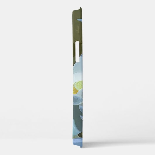 Elegant White Lotus Acryllic Artwork | Case-Mate iPhone Case (Achterkant / Rechts)