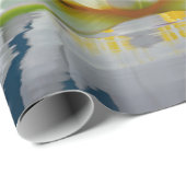 Elegant White Lotus Cadeaupapier (Rol Hoek)