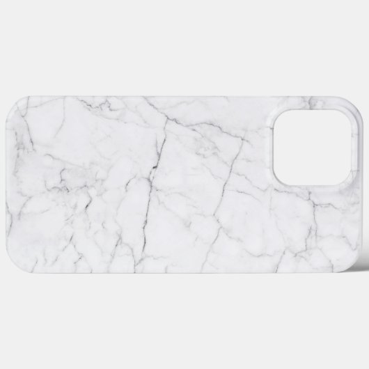 Elegant White Marble Case-Mate iPhone Case (Achterkant (horizontaal))