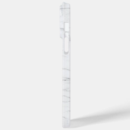 Elegant White Marble Case-Mate iPhone Case (Achterkant / Links)
