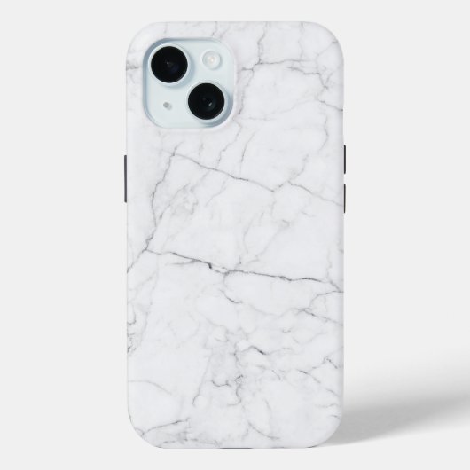 Elegant White Marble  Case-Mate iPhone Case (Achterkant)