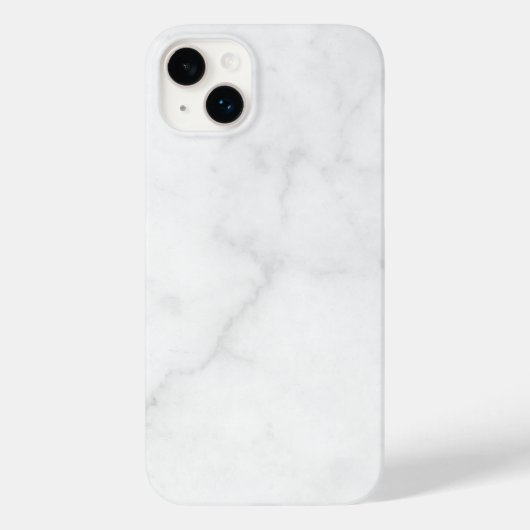 Elegant White Marble Case-Mate iPhone Case (Achterkant)