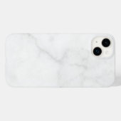 Elegant White Marble Case-Mate iPhone Case (Achterkant (horizontaal))