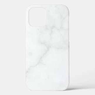 Elegant White Marble  iPhone 12 Hoesje