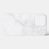 Elegant White Marble Case-Mate iPhone Case (Achterkant (horizontaal))