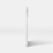 Elegant White Marble iPhone Hoesje (Rechterkant)