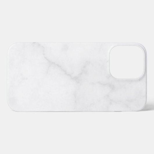 Elegant White Marble  iPhone Hoesje (Achterkant horizontaal)