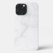 Elegant White Marble  iPhone Hoesje (Achterkant)