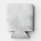 Elegant White Marble Personalized Groomsmen Blikjeskoeler (Achterkant)