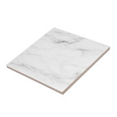 Elegant White Marble Professional Custom Sjabloon Tegeltje (Zijkant)