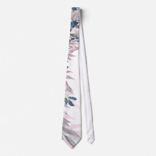 Elegant White Navy Blush Wedding Stropdas