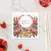 Elegant Wild Flower Wedding Servet (Insitu)