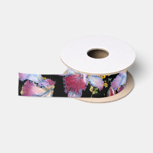 Elegant Wild Orchid Multicolor Black, alle keren Lint